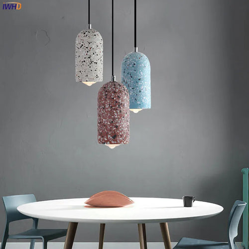 suspension en ciment nordique design moderne pour intérieur lumineux - vue 4 sur 9