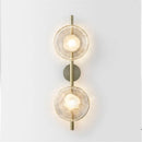 applique murale ceto design rétro en verre rond luxe intérieur