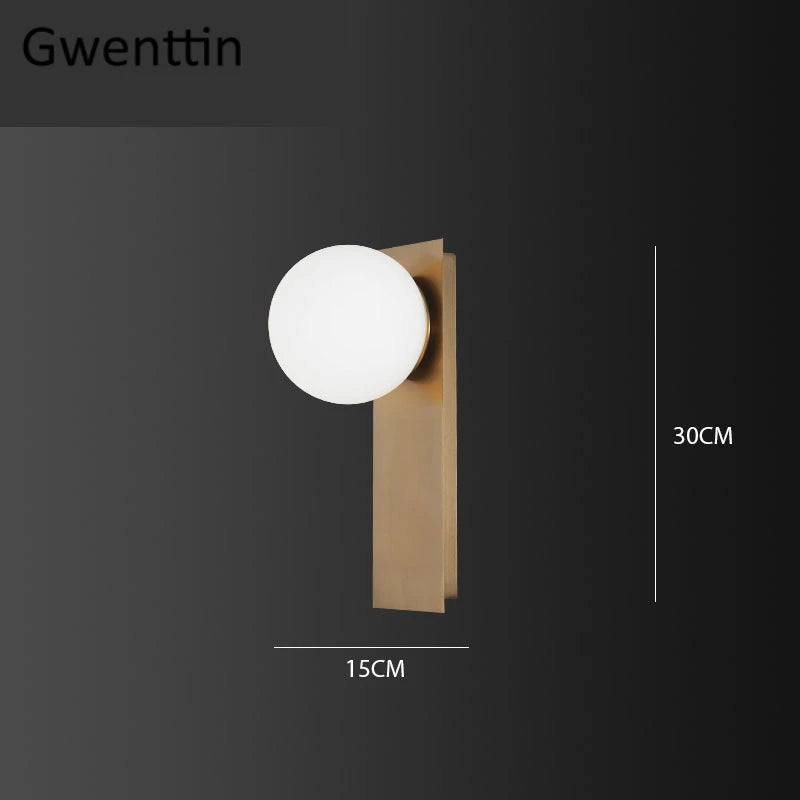 applique murale moderne à led en verre pour décoration intérieure - vue 10 sur 10