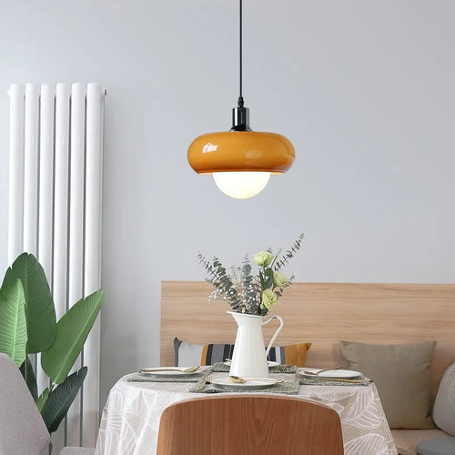 lustre nordique moderne bauhaus simple suspension décorative - vue 3 sur 7