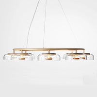 lustre scandinave moderne design luxe éclairage intérieur rond