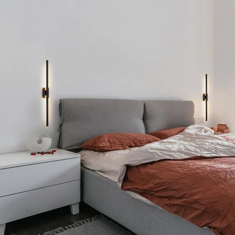 Applique murale LED minimaliste à longue bande - vue 4 sur 8