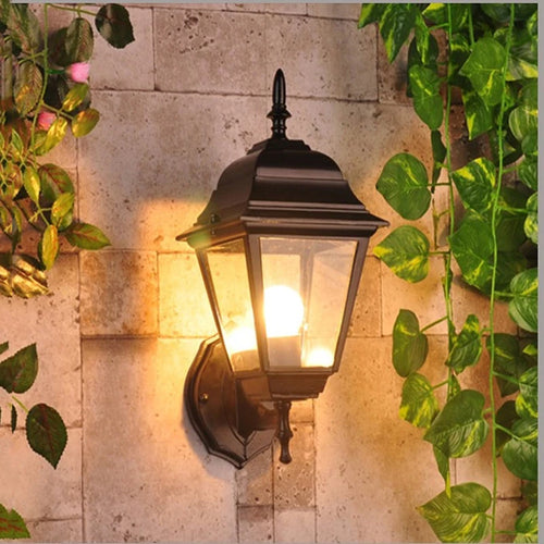 applique murale rétro étanche pour jardin et balcon - vue 6 sur 10