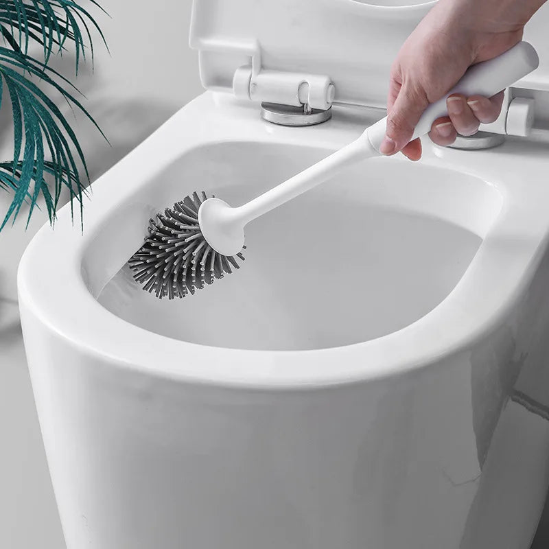 brosse de nettoyage murale à long manche en silicone - vue 3 sur 10