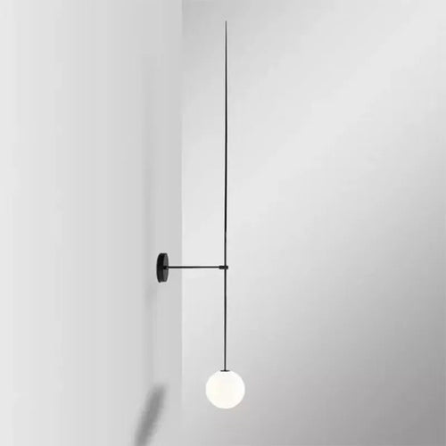 suspension moderne en métal noir pour intérieur contemporain - vue 5 sur 14