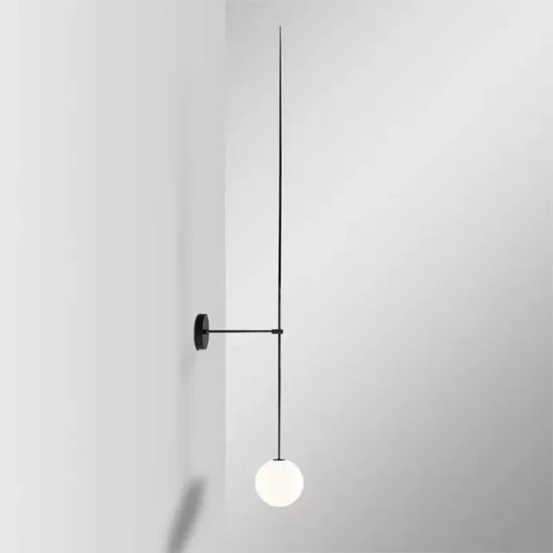 suspension moderne en métal noir pour intérieur contemporain - vue 4 sur 14