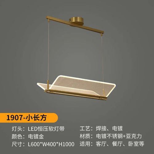suspension design minimaliste luxe pour intérieur moderne - vue 9 sur 12