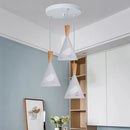 suspension loft vintage avec abat-jour industriel moderne
