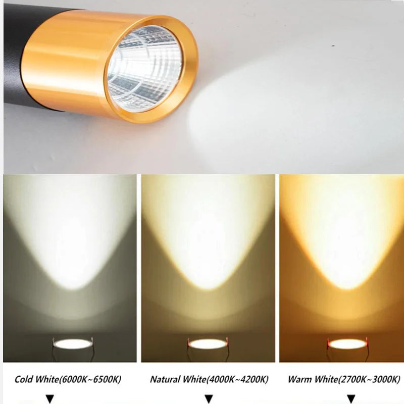 suspension nordique à led avec intensité variable décorative - vue 5 sur 5