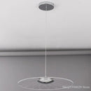 lustre led moderne en acrylique pour éclairage intérieur