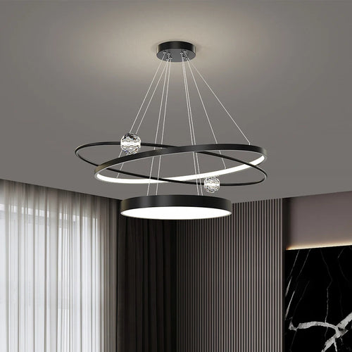 suspension nordique pour éclairage intérieur moderne et élégant - vue 2 sur 10
