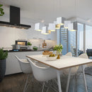 2024 Magic Cube Led Creative Pendant Light Ceilng Hanging Lamp for Dining Room Living Room Light Fixture Samsarah Lighting