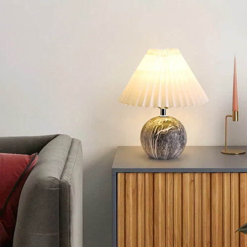 lampe de chevet moderne en céramique pour bureau et veilleuse créative - vue 4 sur 18