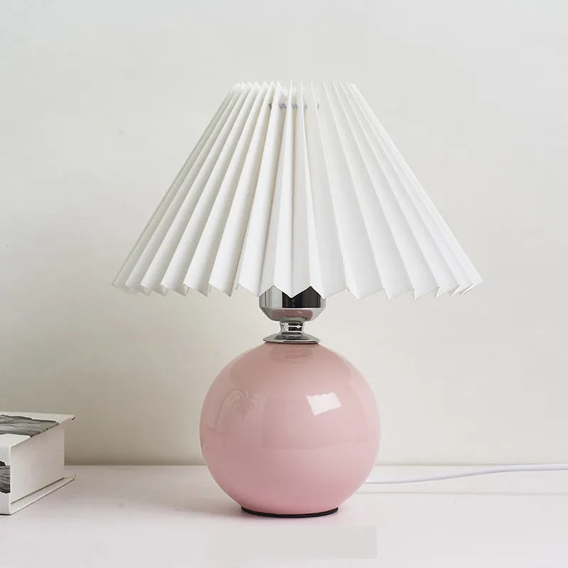 Lampe de table plissée coréenne - vue 18 sur 25