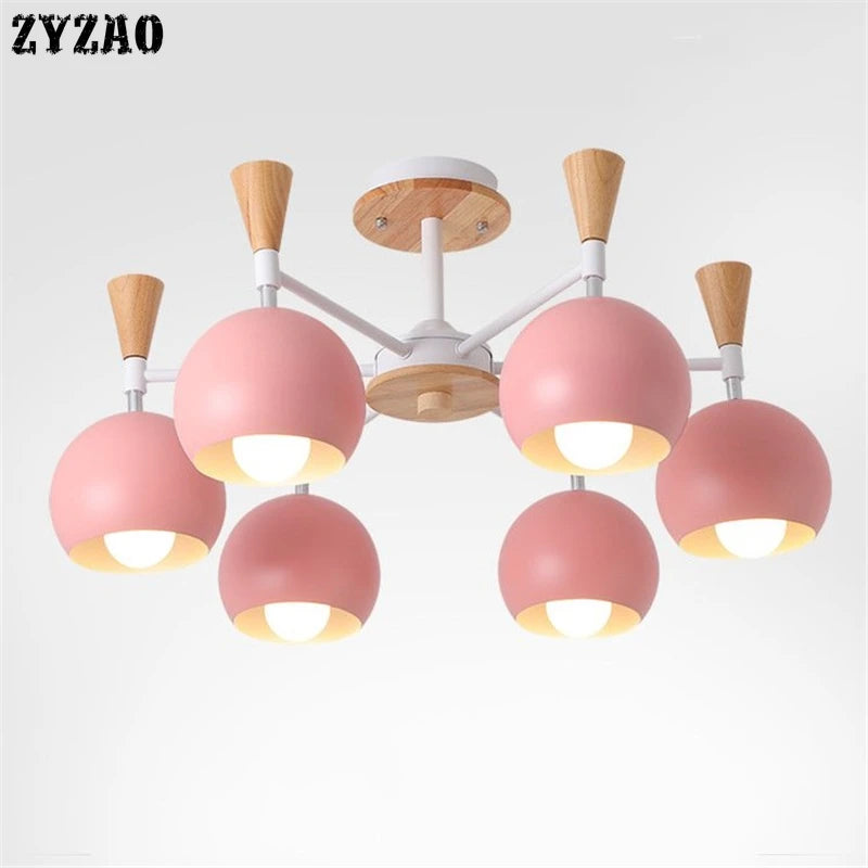 suspension simple en forme de macaron pour décoration moderne - vue 2 sur 6