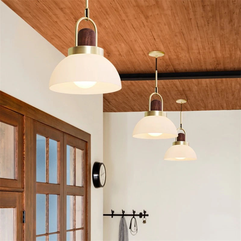 suspension nordique en verre pour espaces modernes et élégants - vue 4 sur 10