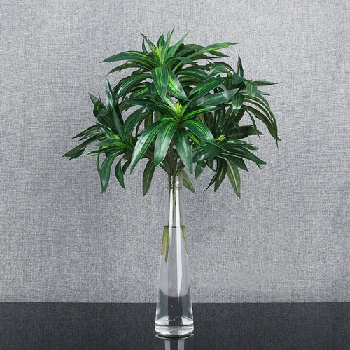 plante artificielle monstera en bambou pour décoration intérieure - vue 2 sur 9