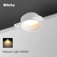 spot led encastré sans cadre à intensité variable
