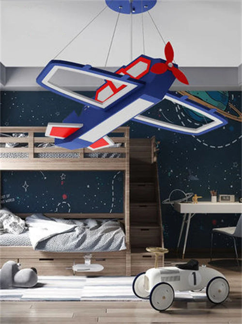 suspension enfant en forme d'avion pour chambre - vue 4 sur 7