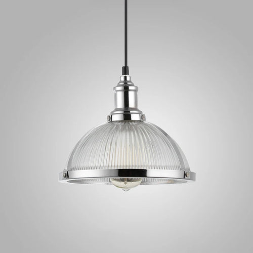 Vintage Suspension Luminaires Suspendus Abat-Jour En Verre Loft Luminaire Suspension Lampe de Suspension Led Pour Salle à manger Bureau E27 - vue 3 sur 8
