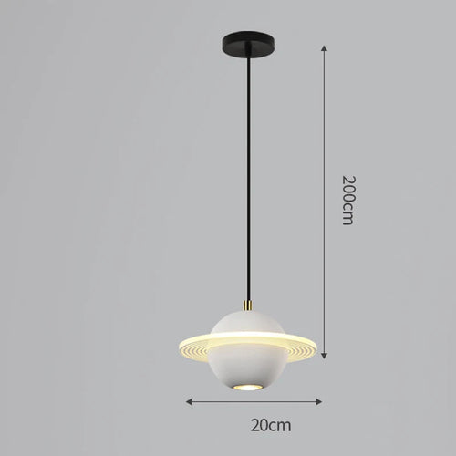 suspension en résine planet pour décoration intérieure moderne - vue 13 sur 18