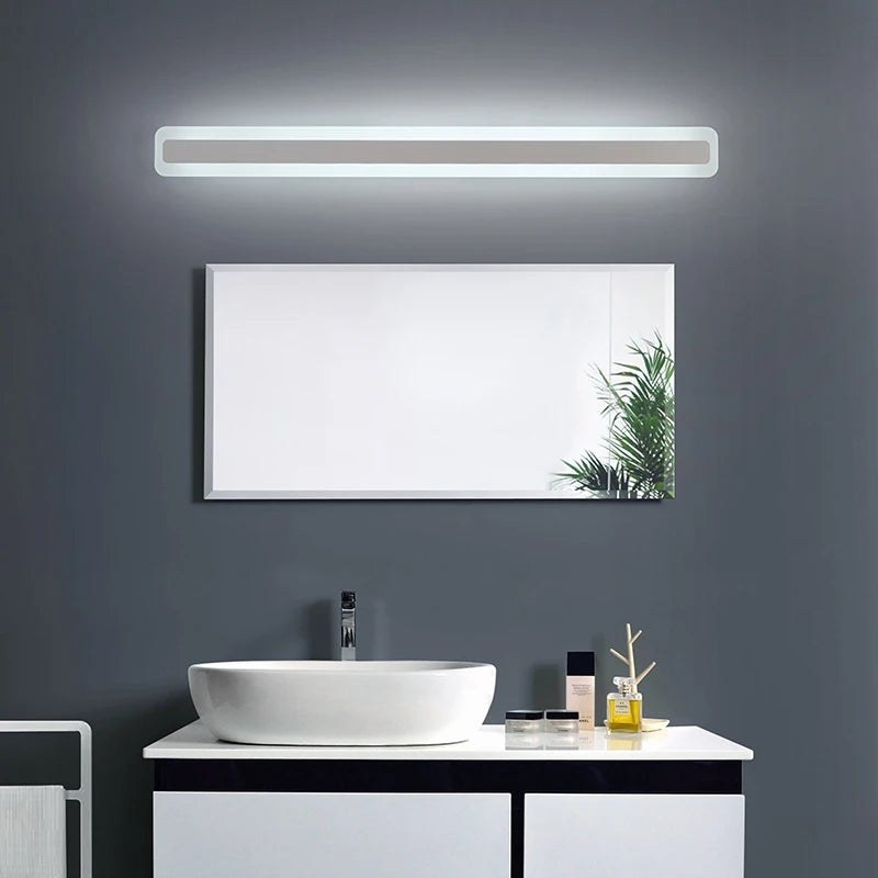 applique murale led moderne étanche en acrylique pour intérieur - vue 5 sur 6