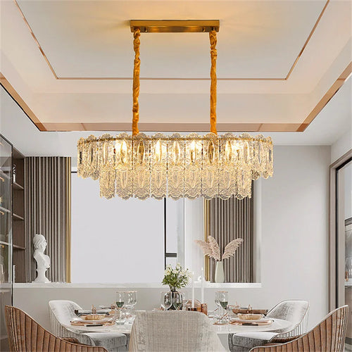lustre rond en verre artistique pour intérieur moderne - vue 5 sur 15