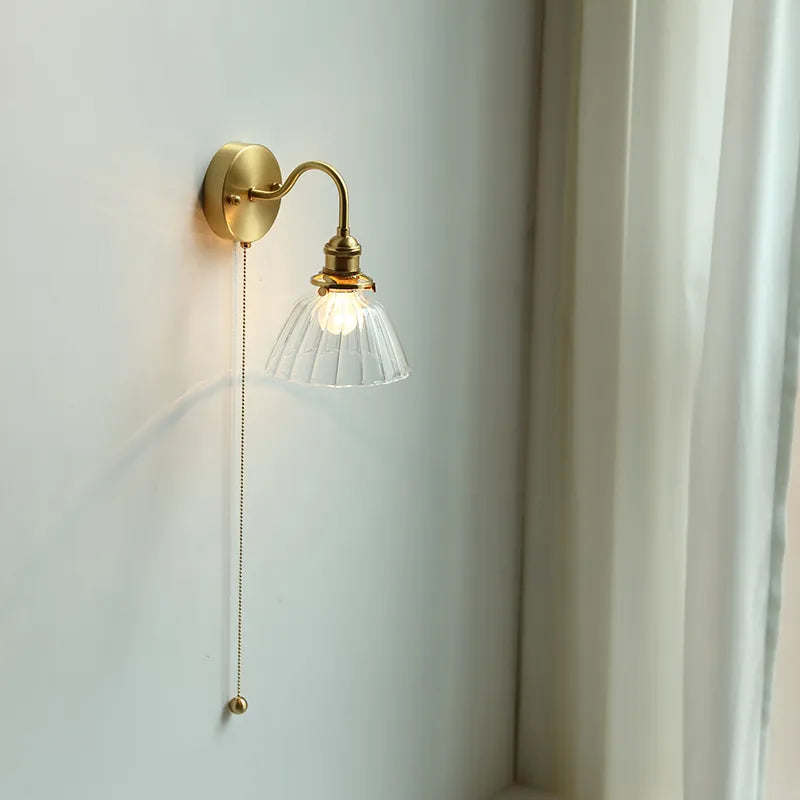 Applique murale LED cuivre moderne nordique - vue 6 sur 23