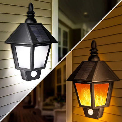 Lumière solaire extérieure applique murale à Induction LED éclairage solaire étanche pour jardin paysage éclairage de sécurité lampe extérieure LPL269 - vue 3 sur 10