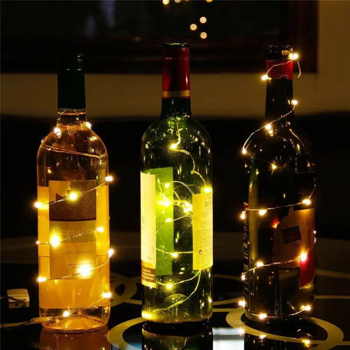 guirlande lumineuse led en fil de cuivre pour décorations de fête - vue 6 sur 15