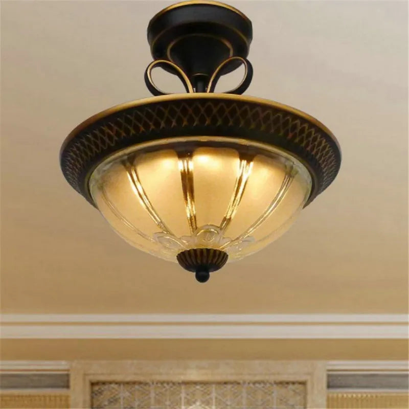 plafonnier led vintage design pour intérieur moderne et élégant - vue 6 sur 10