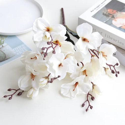 5 fourchettes têtes tangpu magnolia décoration florale mariage - vue 10 sur 10