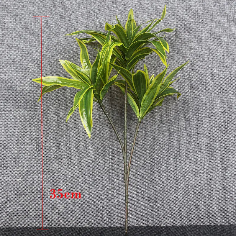 plante artificielle monstera en bambou pour décoration intérieure - vue 6 sur 9