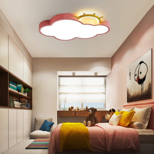 plafonnier led nuage design pour éclairage intérieur décoratif - vue 2 sur 10