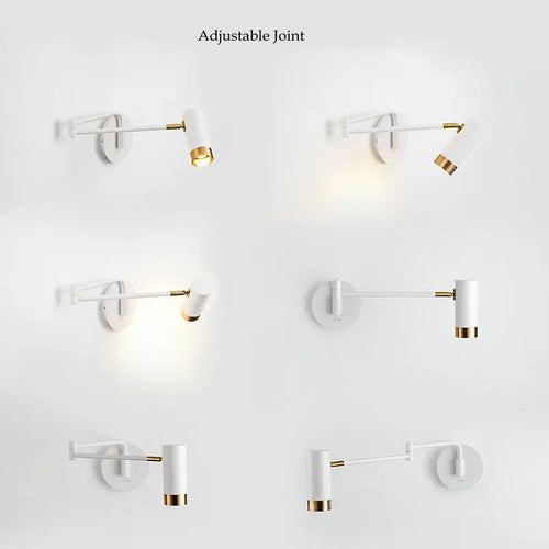 Applique murale extensible avec interrupteur marche/arrêt - vue 7 sur 8