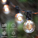 guirlande lumineuse extérieure led ampoules globe décoratives pour jardin terrasse