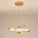 pendantifs led dorés pour un éclairage intérieur moderne et élégant