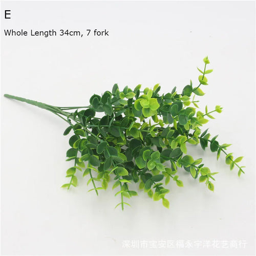 plante artificielle 7 branches pour décoration mariage et Noël - vue 20 sur 21