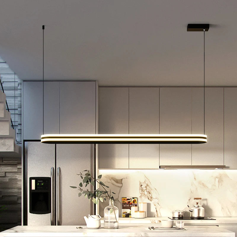 suspension nordique en métal pour intérieur élégant et moderne - vue 4 sur 8