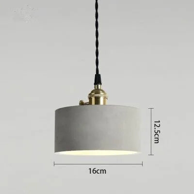 suspension industrielle en ciment pour table et bar - vue 10 sur 23