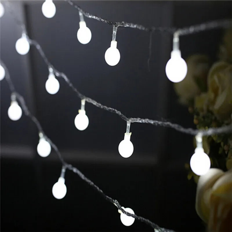 guirlande lumineuse led décorative pour noël et fêtes - vue 4 sur 9