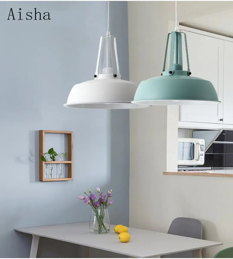 lustre en aluminium nordique design créatif pour intérieur élégant - vue 5 sur 13