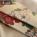 Rideau occultant floral style européen pour chambre salon