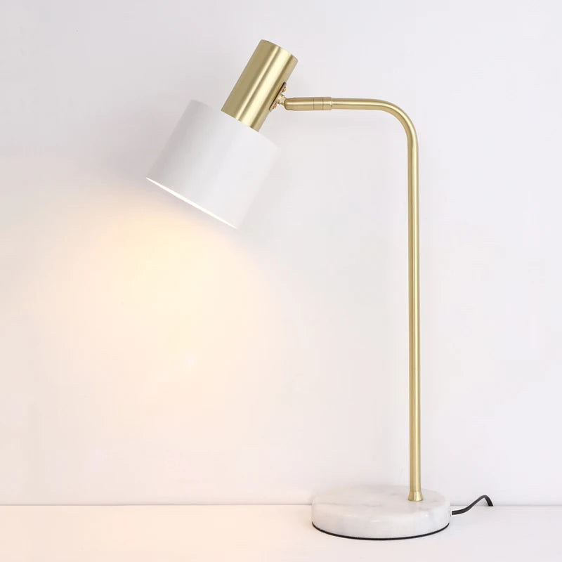 lampe de bureau led nordique réglable pour lecture et décoration - vue 3 sur 8