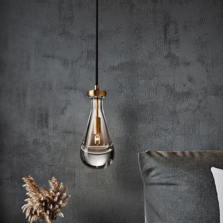 Suspension en cristal au design moderne et luxueux - vue 2 sur 6