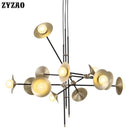 suspension postmoderne nordique design pour éclairage intérieur décoratif