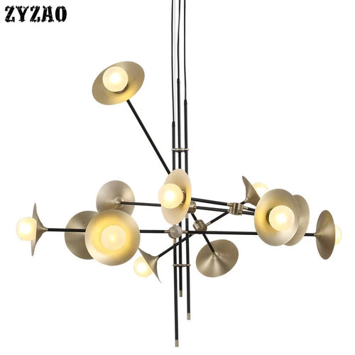 suspension postmoderne nordique design pour éclairage intérieur décoratif - vue 6 sur 10