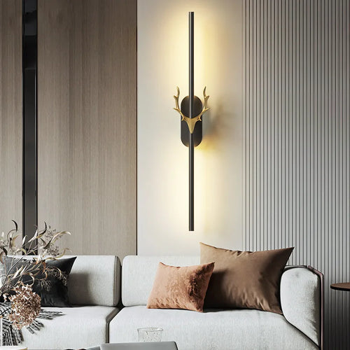 applique murale créative en forme de cerf décorative pour intérieur - vue 5 sur 22
