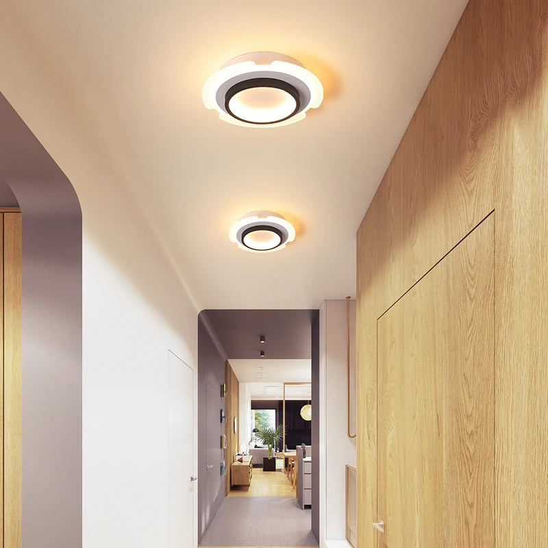 plafonnier led créatif design nordique pour décorer votre foyer - vue 5 sur 9