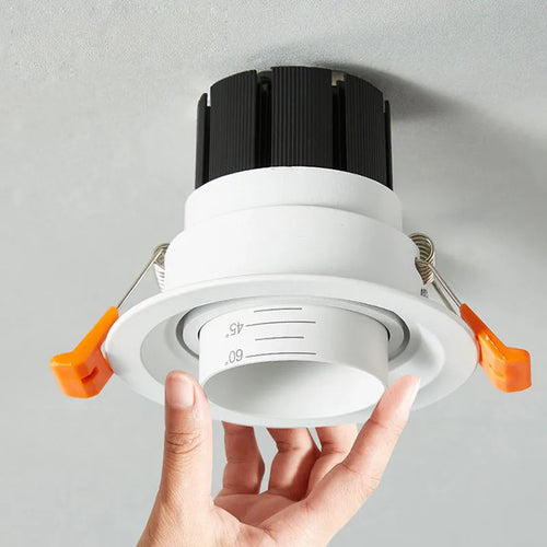spots encastrés dimmables avec zoom intégré pour éclairage intérieur - vue 2 sur 4